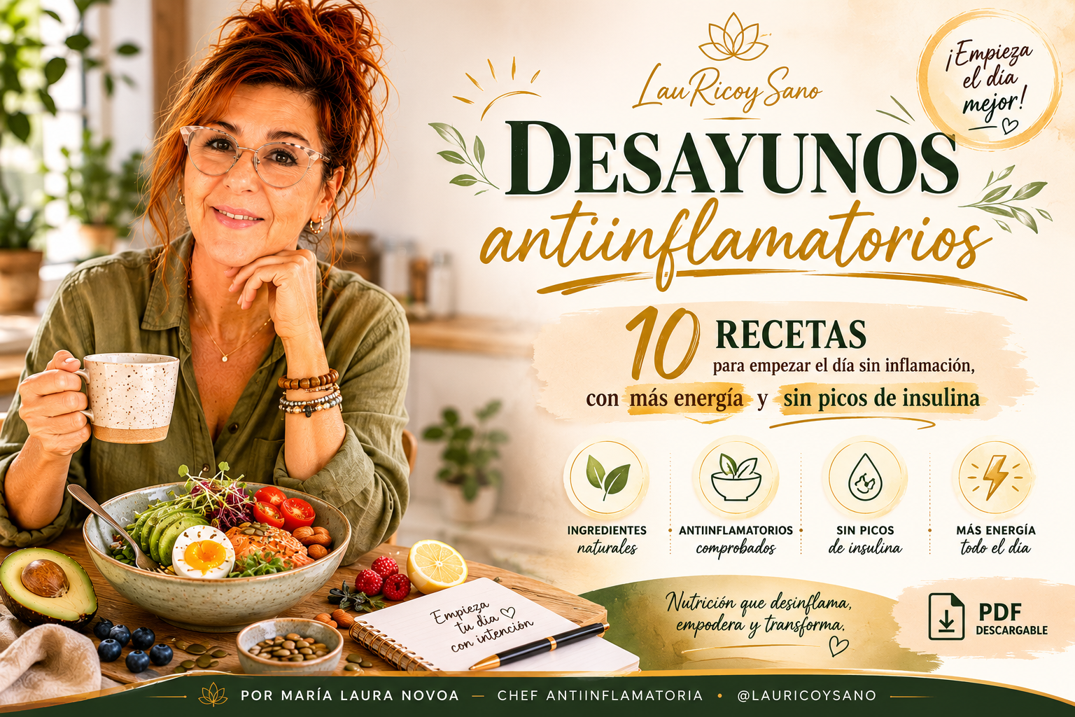 Desayunos Antiinflamatorios para Mujeres de 40+